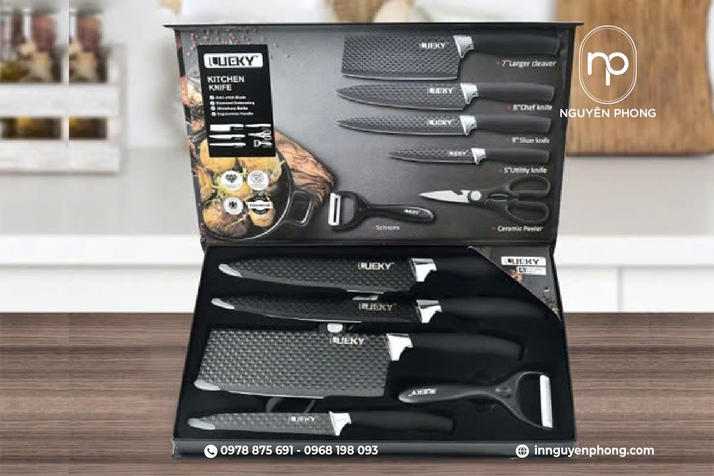 Hộp đựng dao nam châm 1 cánh cao cấp